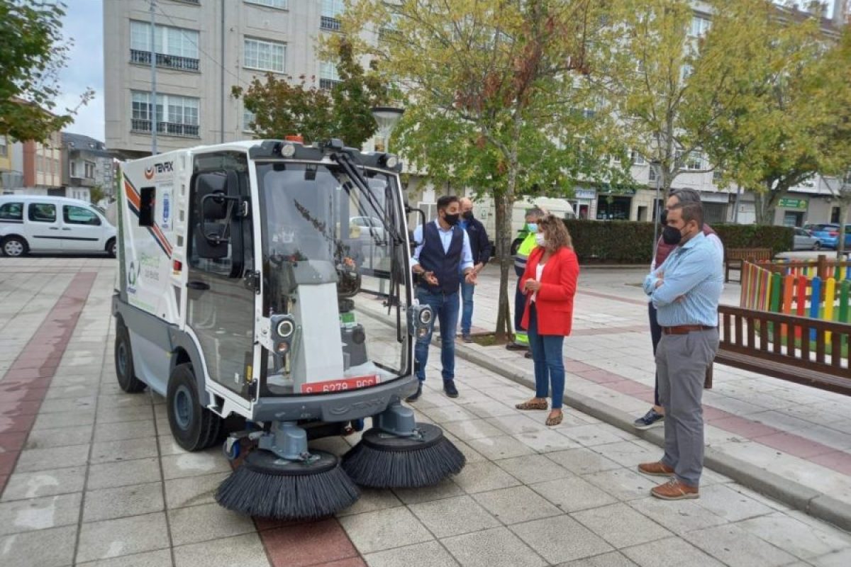 Barredora 100 eléctrica para el servicio municipal de Narón, en A Coruña