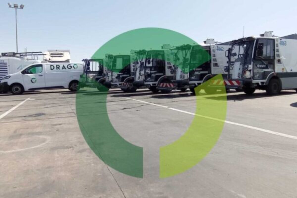 FCC vuelve a confiar en Drago para sus vehículos de limpieza vial en Zaragoza, 5 baldeadoras Electra 2.0 Hydro