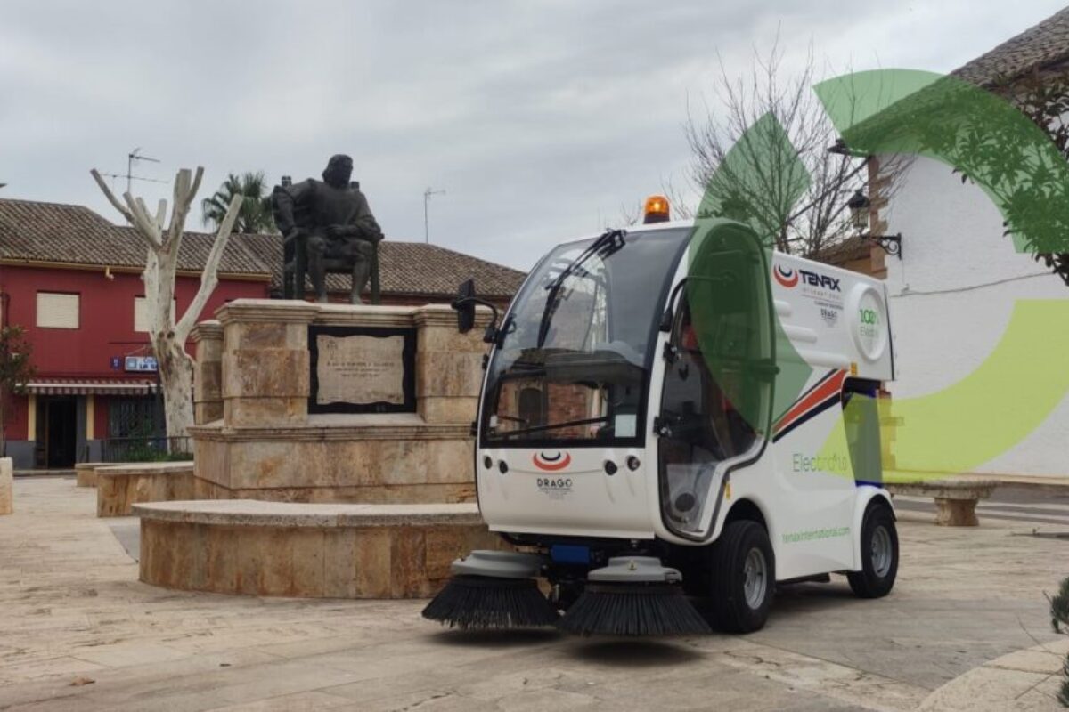 Torre de Juan Abad, en Ciudad Real, incorpora una barredora Electra 1.0 de Drago, a su servicio de limpieza