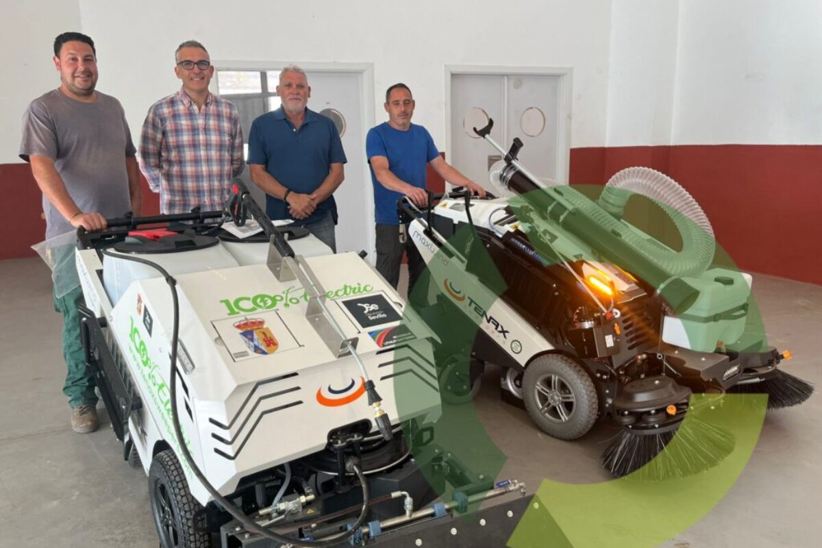 San Nicolás del Puerto, en Sevilla, incorpora al servicio de limpieza municipal vehículos eléctricos de Drago