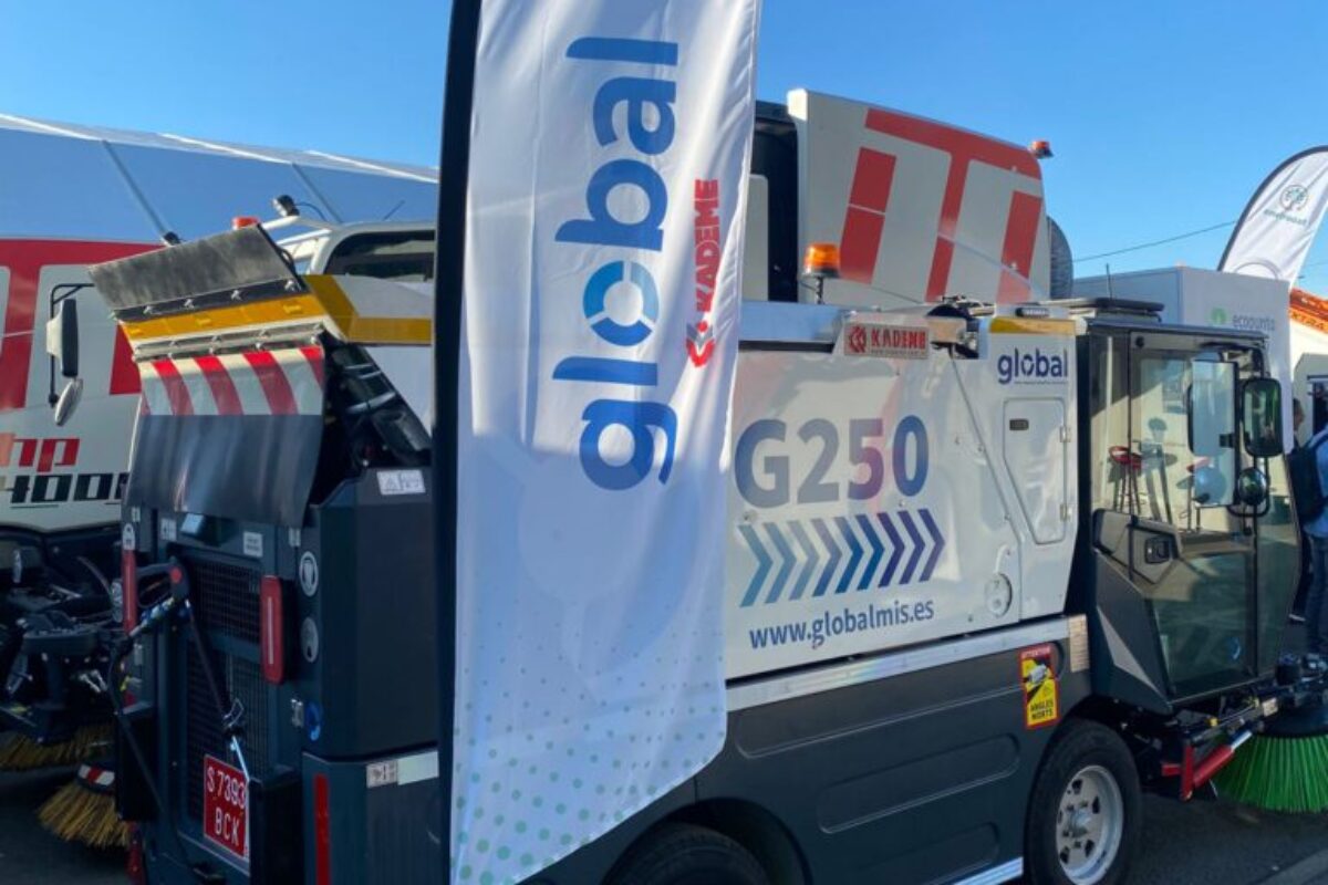 Global, partner de Drago para la distribución de barredoras térmicas, en Municipalia 2025, Lleida