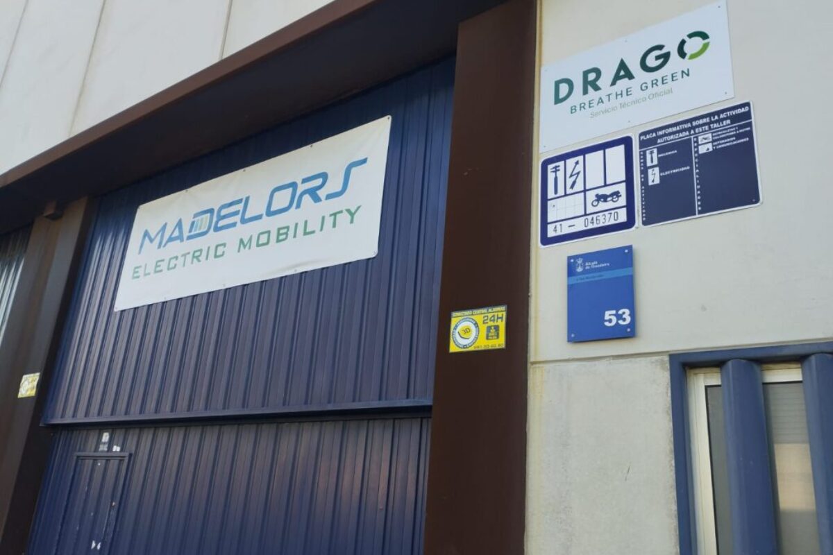 Drago refuerza su Servicio de Asistencia Técnica Oficial para Andalucía Occidental y Badajoz con Madelors Electric Mobility