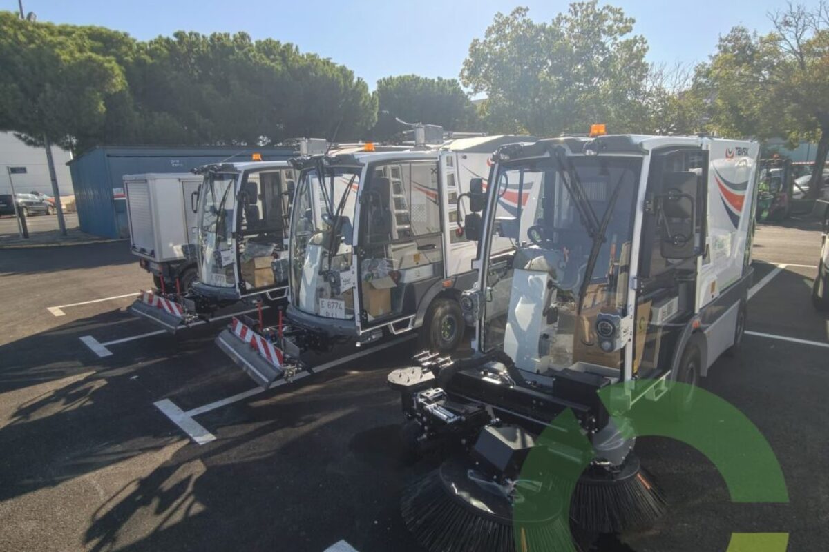 MERCAMADRID incorpora una barredora Electra 2.0 EVOS+ con tercer cepillo y dos baldeadoras Electra 2.0 Hydros a su servicio de limpieza